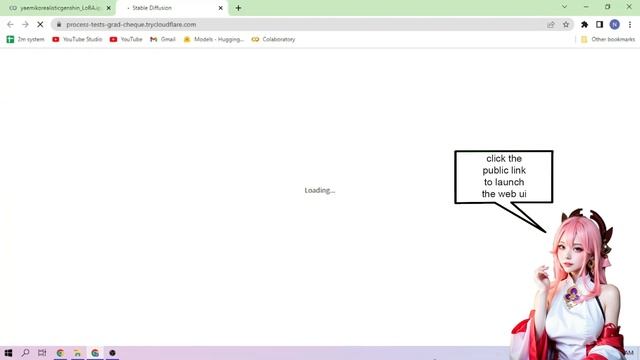 Yae Miko | Realistic Genshin - Stable Diffusion LoRA Google Colab Setup смотреть онлайн
