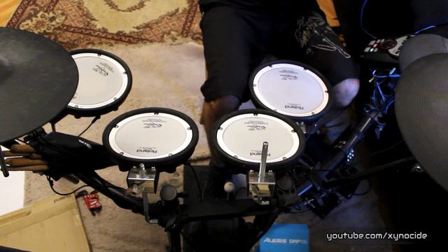 Survivor - Eye of The Tiger with Roland TD-11KV E-Drum смотреть онлайн