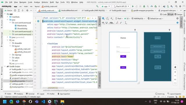 Link AWS RDS MySQL Database with Android Studio смотреть онлайн
