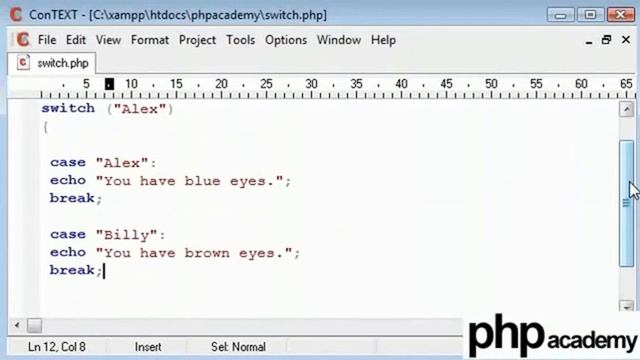 Switch Statement in Computer Programming (PHP) Tutorial [Hindi] смотреть онлайн