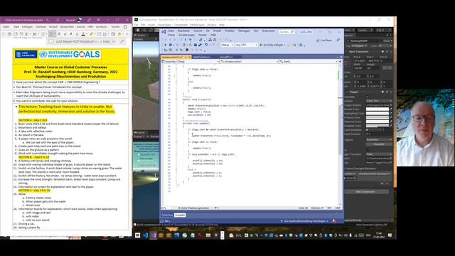 Climate Immersion using Unity HAW Hamburg Lecture Mechanical Engineering смотреть онлайн