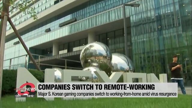 Major S. Korean gaming companies switch to working-from-home amid virus resurgence смотреть онлайн