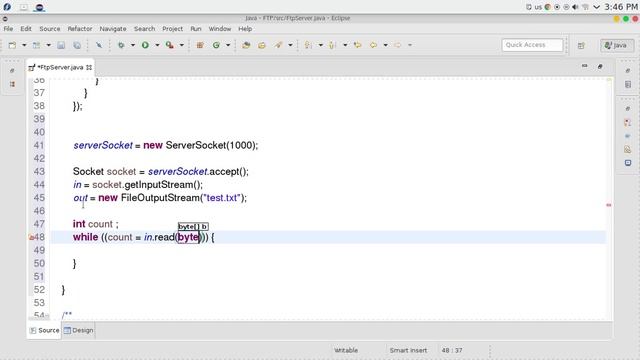 85 JAVA Swing GUI FTP server client смотреть онлайн