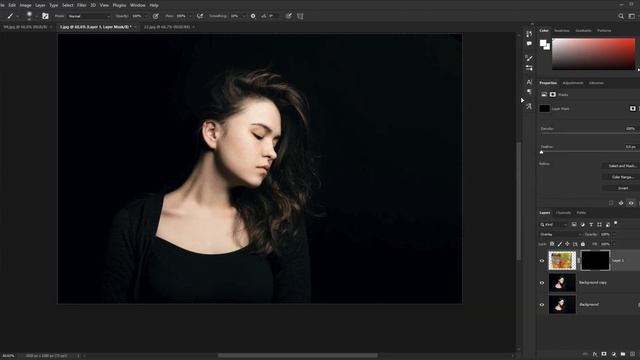Как реалистично раскрасить лицо на фотографии в Photoshop | How to paint face in Photoshop смотреть онлайн