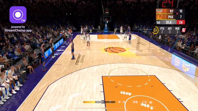 NBA 2K24 ARCADE EDITION GAMEPLAY GRINDING BADGES WITH THE BEST BUILD смотреть онлайн