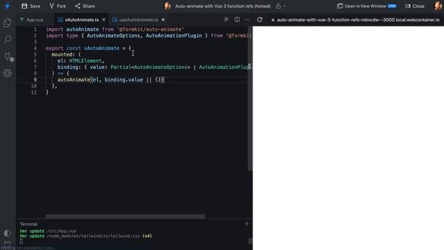 Auto-animate lists with a Vue 3 function ref composable смотреть онлайн