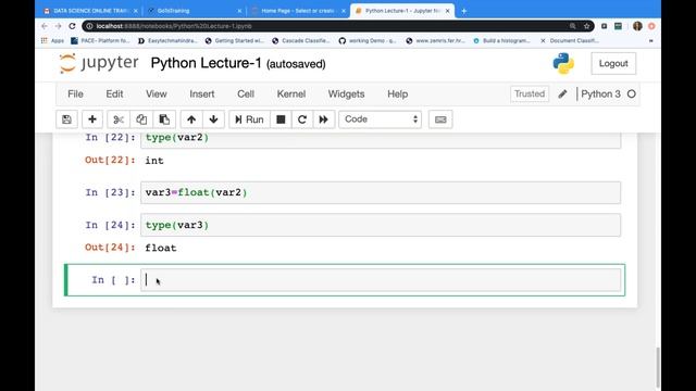 Data Science & Machine Learning with Python || Class - 1 || by Mrs. Sasmitha on 09-03-2020 @8:30PM смотреть онлайн