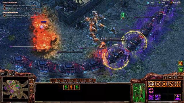 SC2 Nexus Co-Op Oblivion Express ▏ Overmind Solo GamePlay смотреть онлайн