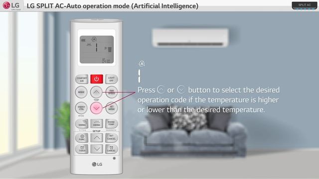 [LG Split AC] - Auto Operation Mode смотреть онлайн