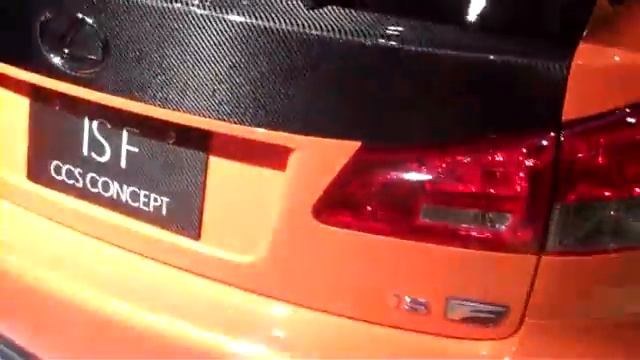 IS F CCS Concept 2010 Tokyo Auto Salon смотреть онлайн