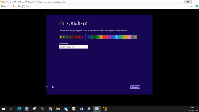 ? Virtualización de un WINDOWS 8 PRO via ISO en VMWARE WORKSTATION PLAYER ? смотреть онлайн