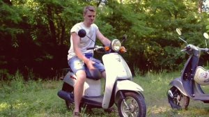 Что лучше 2 такта или 4 такта? Сравнение honda giorno с Honda today