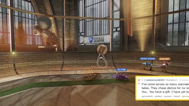 Why You Suck at Demos in Rocket League - WYSARL 21 смотреть онлайн