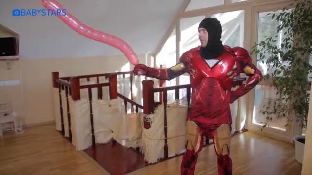 Детский праздник с Железным человеком и Суперменом смотреть онлайн