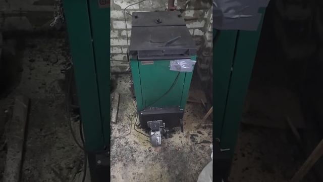 обзор на котел макситерм 12кВт шахтног типа. смотреть онлайн