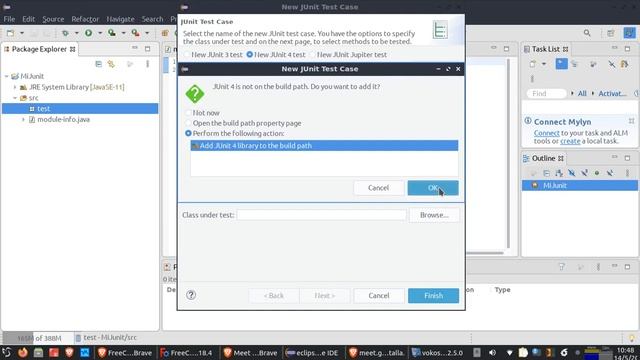Importar Junit en un proyecto Java смотреть онлайн