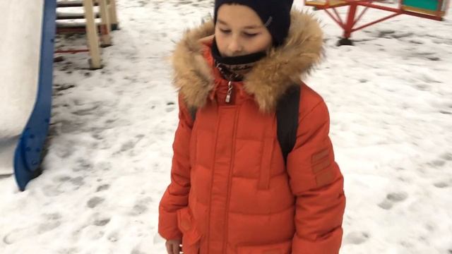 Зимний тёплый пуховик для мальчика. Крутая детская парка с Aliexpress. Одежда. смотреть онлайн