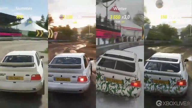 Forza Horizon 4 /season comparison смотреть онлайн