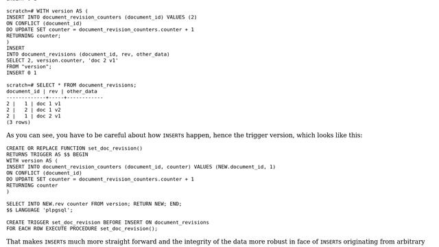Databases: How to keep an unique counter per row with PostgreSQL? (4 Solutions!!) смотреть онлайн