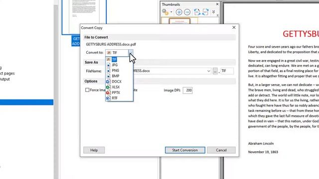 Converting Documents to Other Formats from a PDF смотреть онлайн