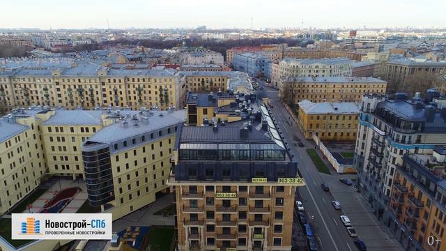 Обзор с воздуха ЖК «Дом на Кирочной» (аэросъемка: ноябрь 2018 г.) смотреть онлайн