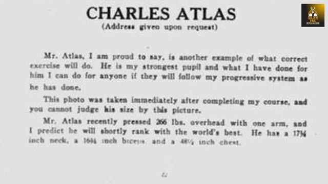 CHARLES ATLAS' BODYBUILDING ROUTINE FINALLY REVEALED! DID HE USE DYNAMIC TENSION? смотреть онлайн
