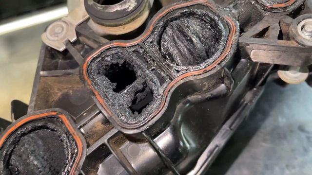 Ультразвуковая чистка впускного коллектора BMW X6 E71 3.0d с пробегом 150 000 км смотреть онлайн