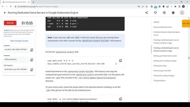 Running Dedicated Game Servers in Google Kubernetes Engine | GSP133 | Facilitator Program 22 | смотреть онлайн