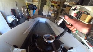 Устраняю звон пластины опережения зажигания на моторе 9,8.