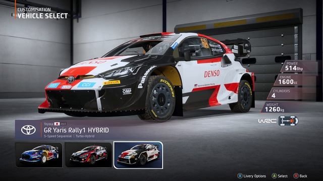 Is Toyota GR Yaris/Corolla/Celica GT-Four in in EA Sports WRC? смотреть онлайн