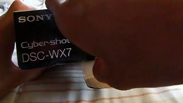 sony サイバーショットDSC-WX7開封 смотреть онлайн