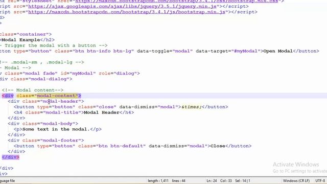 Bootstrap For Modals| Bootstrap 3 / 4 / 5 | Example And Tutorial #10(Part2) - Gujarati смотреть онлайн