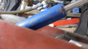 Самодельный погрузчик. Стрела.