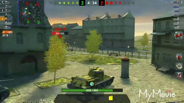T-34-85 получил приз 'M' | World of tanks blitz смотреть онлайн