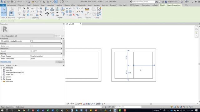 Revit Warning | Multiple Rooms are in the Same Enclosed Region | BIM смотреть онлайн