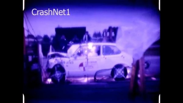 1979 Honda Civic | Frontal Crash Test | CrashNet1