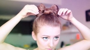 ПРИЧЕСКА/БАНТ ИЗ ВОЛОС