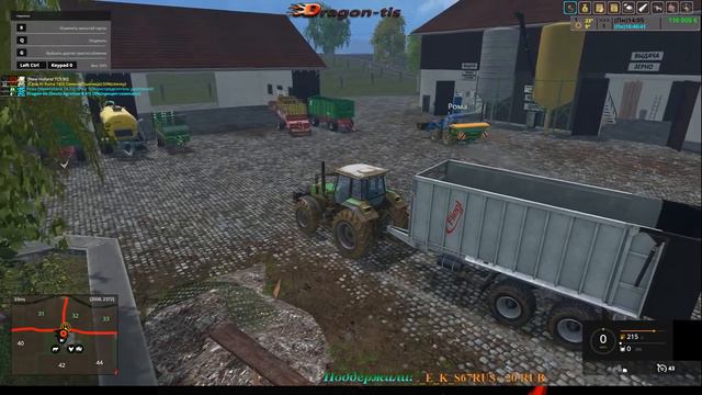 Стрим Кооп №1 карта ALTKIRCH IN ALSACE V3.0 MULTIFRUIT RUS FARMING SIMULATOR 15