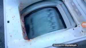 Что будет если в стиральную машину вертикалей положить кирпич