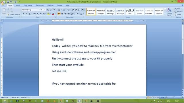 How to Read HEX File Back From Micro Controller using software смотреть онлайн
