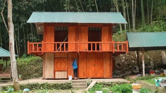 repair and clean the farm, paint the house p5, 200 days living in the forest смотреть онлайн