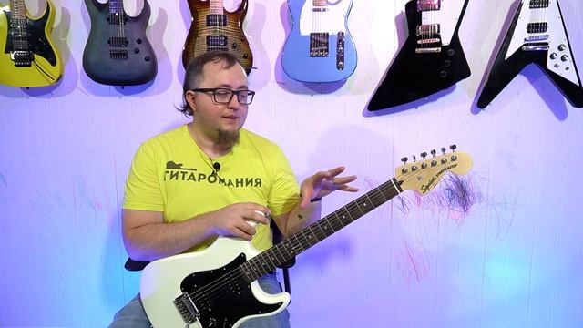 FENDER SQUIER Affinity 2021 электрогитара смотреть онлайн