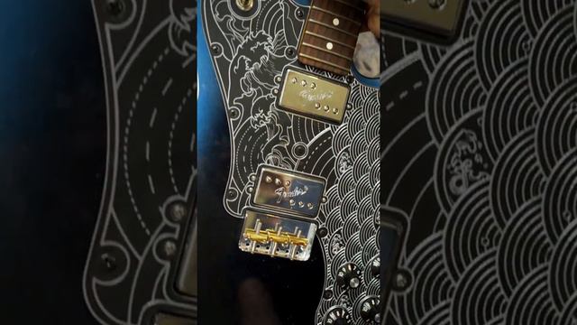 Upgrading my AM Pro II Tele Deluxe with an Indra Guitars etched black aluminum pickguard and head смотреть онлайн