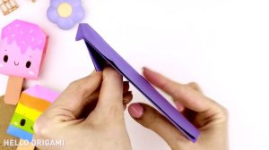 Оригами Сквиши Мороженое из бумаги | Сквиши без скотча и клея | Origami Paper Ice Cream Squishies