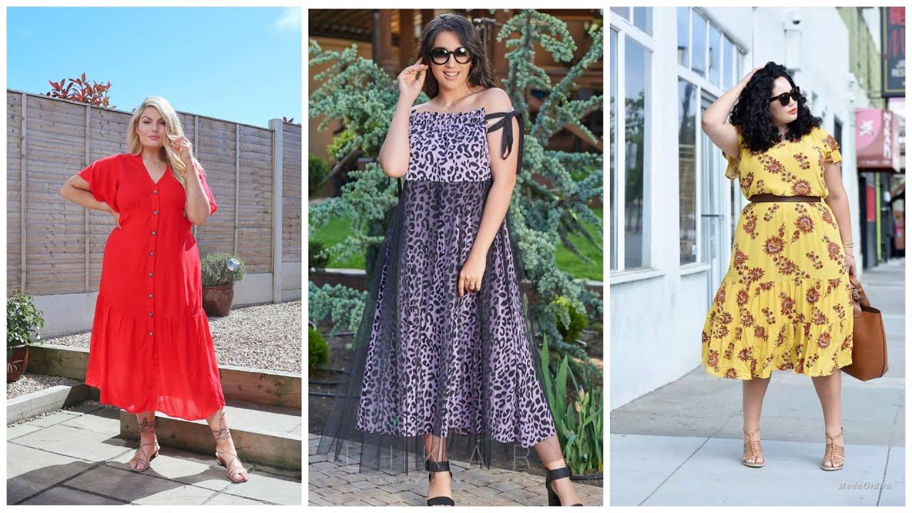 ЛЕТНИЕ ПЛАТЬЯ - 2020 ДЛЯ ПОЛНЫХ ЖЕНЩИН: ПОДЧЕРКНИ СВОИ ДОСТОИНСТВА! смотреть онлайн