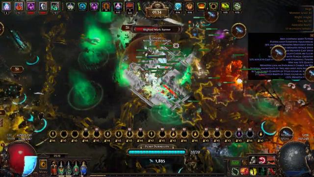 Path of Exile 3.8 T15 Blighted Map - Mic Test :) смотреть онлайн