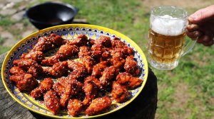 Острые крылья к пиву в казане