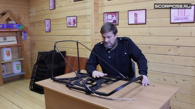 Обзор облегченного сиденья для лабаза-самолаза Scorpio смотреть онлайн