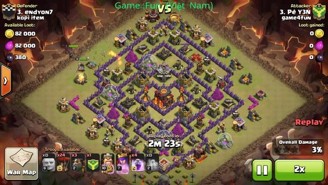 Hall9 clear Hall10 Clash of Clan смотреть онлайн