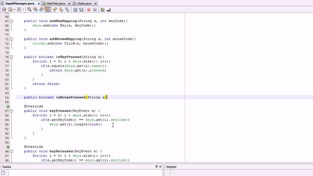 Adding Mouse Events to our Input Manager - #7 - General Java Game Development Tutorials смотреть онлайн